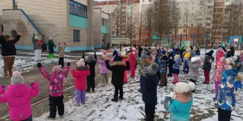 Физкультурный праздник "Зимние забавы"