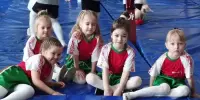 Участие в фестивале-празднике по спортивной гимнастике среди дошкольных учреждений Борисовского района "Шаг к Олимпу"