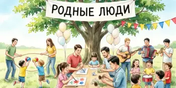 Победители фестиваля сотворчества детей и взрослых "Родные люди"